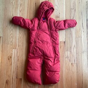 6-12 month baby down snowsuit. GAP